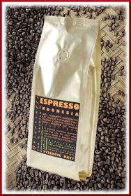 Espresso Indonesia - výběrová espresso směs z unikátních káv Indonésie káva